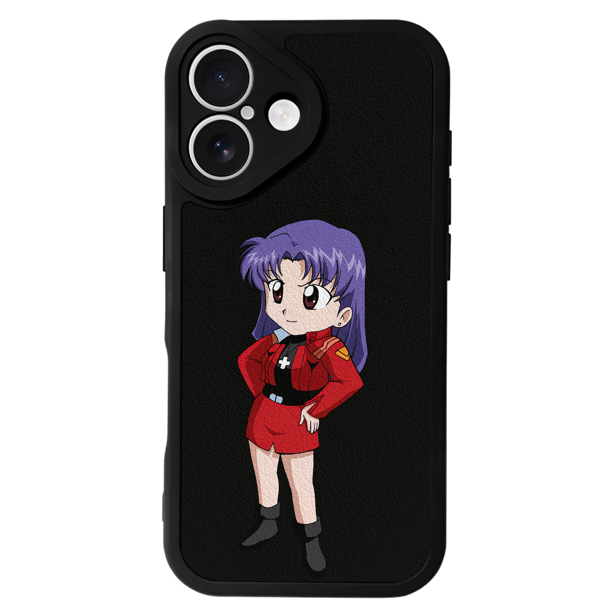 （画像用） EVA 新世紀エヴァンゲリオン 【iPhone 16シリーズ対応】シリコンスマホケース（レザー調） 材質：シリコン